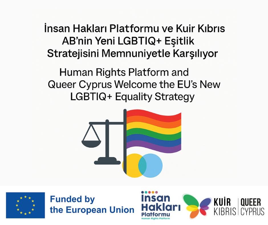 Human Rights Platform and Queer Cyprus Welcome the EU’s New LGBTIQ+ Equality Strategy and Call for Concrete Action and Participation